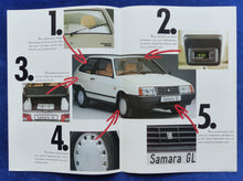Lade das Bild in den Galerie-Viewer, Lada Samara GL - Prospekt Preisliste Brochure 80er
