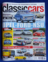 Lade das Bild in den Galerie-Viewer, Classic Cars Heft 8/2025 - Opel Kadett Ford Escort NSU Porsche Mercedes SL Audi
