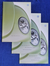 Lade das Bild in den Galerie-Viewer, VW New Beetle MJ 1999 - Prospekt Brochure + Daten + Preisliste 10.1998
