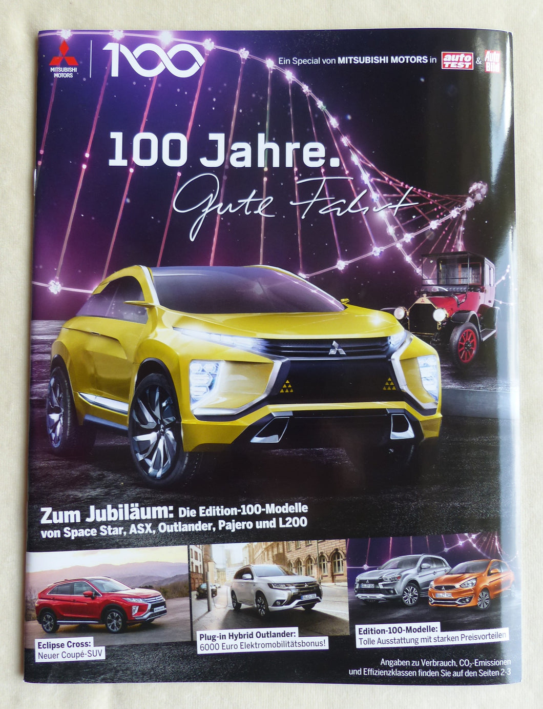 Mitsubishi Edition 100 Jahre - Outlander Pajero ASX - Sonderdruck AutoBild 2017