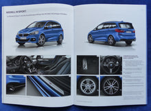 Lade das Bild in den Galerie-Viewer, BMW 2er Gran Tourer 218d 220i - Preisliste MJ 2015 - Prospekt Brochure 03.2015
