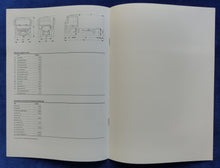 Lade das Bild in den Galerie-Viewer, Mercedes-Benz Actros 2035 - Technische Daten MJ 1999 - Prospekt Brochure 12.1998
