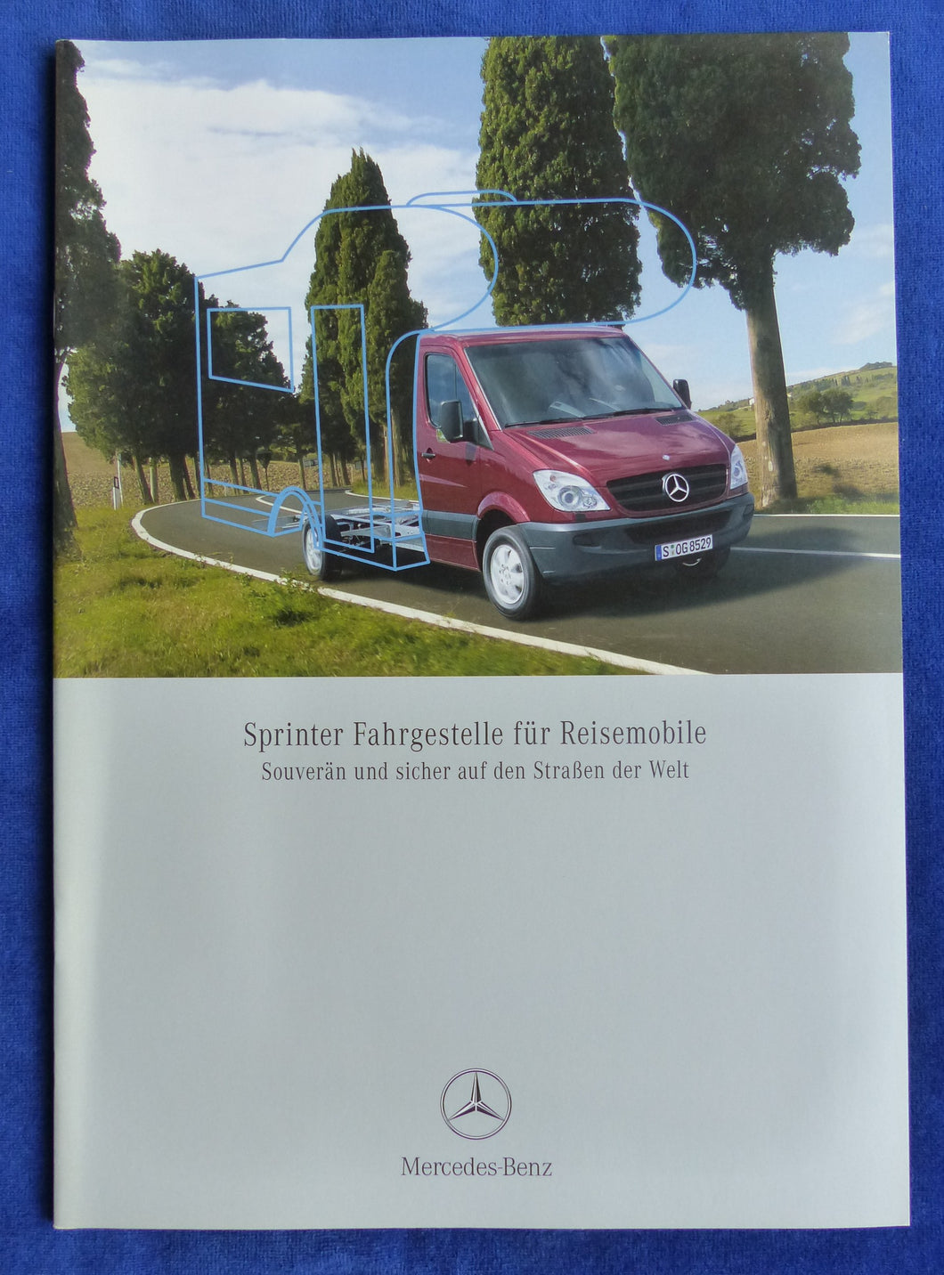 Mercedes Sprinter Fahrgestelle Reisemobile MJ 2008 - Prospekt Brochure 09.2007