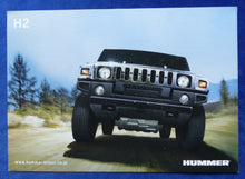 Lade das Bild in den Galerie-Viewer, Hummer 2006 H2 H3 - Prospekt Brochure 2005 Japan japanisch
