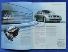 Lade das Bild in den Galerie-Viewer, BMW 5er 530i MJ 2006 - Verkauf Argumente intern - Prospekt Brochure 05.2005
