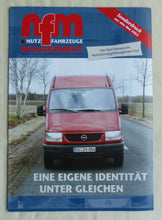 Lade das Bild in den Galerie-Viewer, Opel Movano 2.5 DTI - Test - Sonderdruck NFM Heft 05/2003
