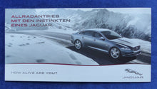Lade das Bild in den Galerie-Viewer, Jaguar Allradantrieb XF V6 AWD &amp; XJ V6 AWD - Preview Prospekt Brochure 2012
