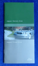Lade das Bild in den Galerie-Viewer, Jaguar Owners Club Fahrsicherheitsprogramm S-Type X-Type Prospekt Brochure 2002
