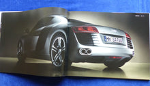 Lade das Bild in den Galerie-Viewer, Audi R8 Coupe quattro MJ 2008 - Alu Hardcover Prospekt + Preisliste 04.2007
