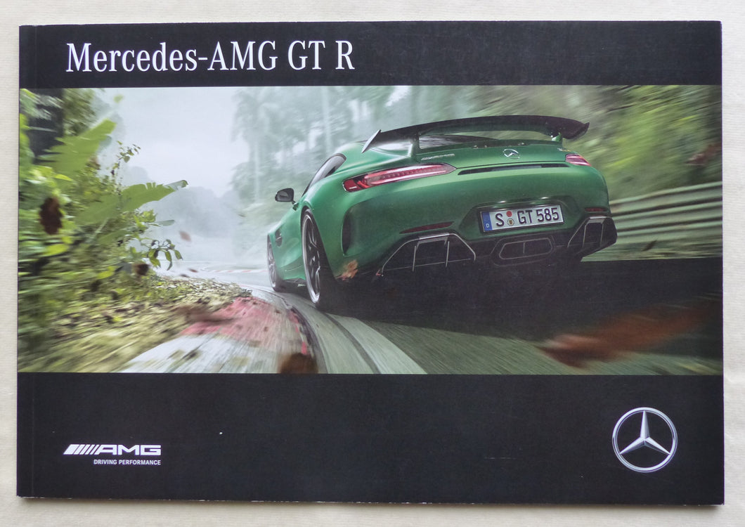Mercedes-Benz AMG GT R 585 PS MJ 2017 - Prospekt Brochure 03.2017