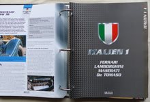 Lade das Bild in den Galerie-Viewer, Atlas DREAM CARS Collection 2000 - über 200 Karten - Ringordner BMW Ferrari VW
