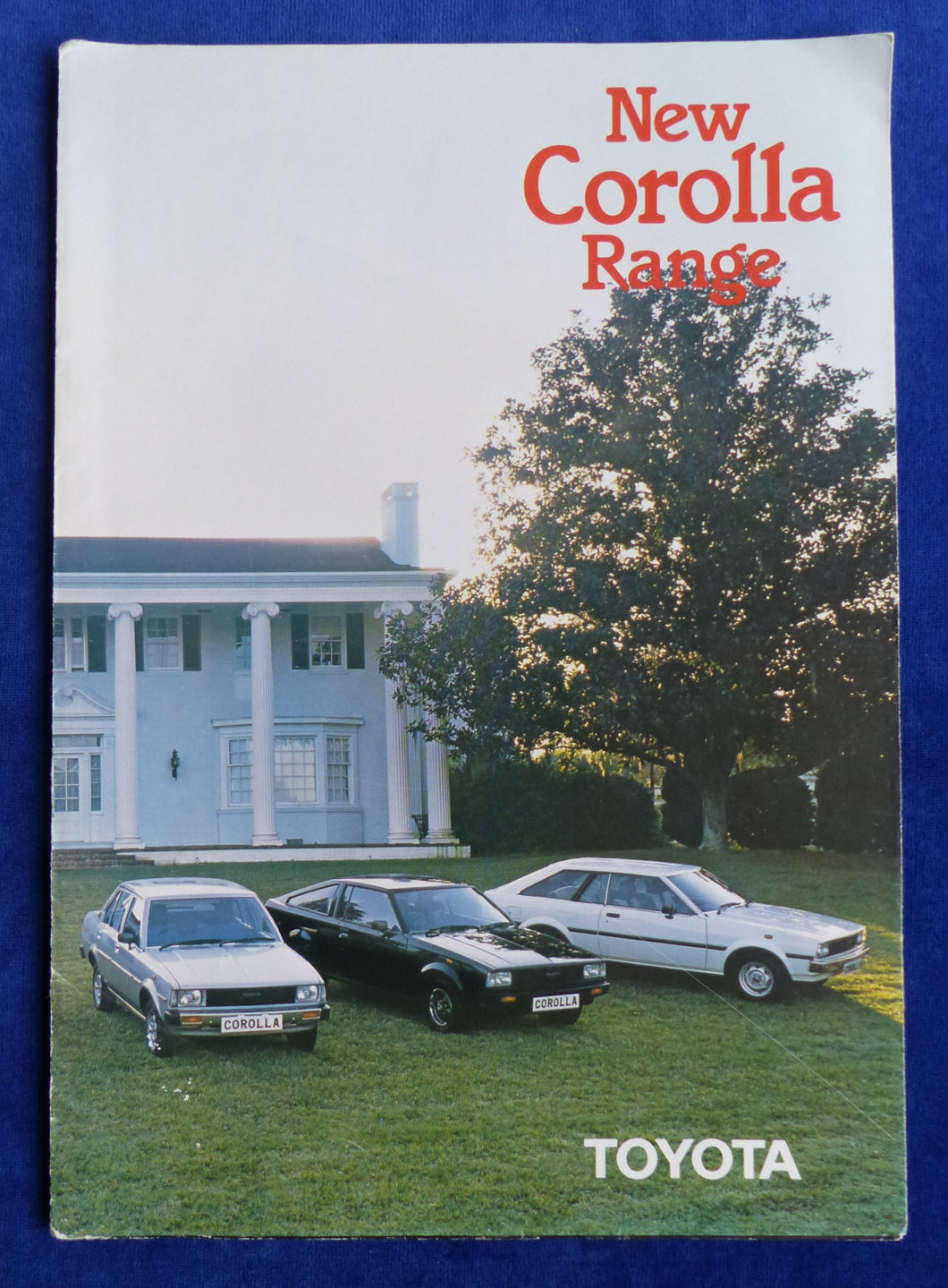 Toyota 1981 New Corolla Range - UK-Prospekt Brochure 06.1980 England englisch