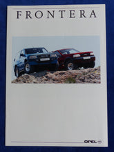 Lade das Bild in den Galerie-Viewer, Opel Frontera Sport MJ 1992 - Prospekt Brochure 09.1991
