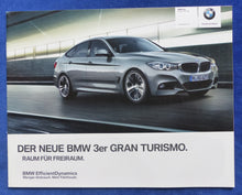 Lade das Bild in den Galerie-Viewer, BMW 3er GT Gran Turismo 335i MJ 2013 - Preview Prospekt Brochure 01.2013

