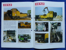 Lade das Bild in den Galerie-Viewer, Jenz Abfallzerkleinerer AZ 50 Kompost Altholz - Prospekt Brochure 03.1992
