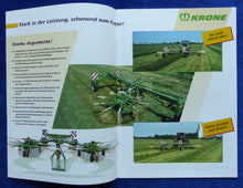 Lade das Bild in den Galerie-Viewer, Krone Swadro Duo 651 1401 Zwei-Kreisel-Schwader - Prospekt Brochure 10.2001
