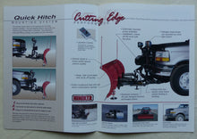 Lade das Bild in den Galerie-Viewer, Hiniker Plows Snow-Plow Spreader - US-Prospekt Brochure 07.1998 USA
