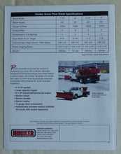 Lade das Bild in den Galerie-Viewer, Hiniker Plows Snow-Plow Spreader - US-Prospekt Brochure 07.1998 USA
