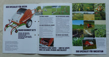 Lade das Bild in den Galerie-Viewer, Bauer Rainboy 50 TS Beregnungsmaschine - Prospekt Brochure 11.1985
