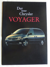 Lade das Bild in den Galerie-Viewer, Chrysler Voyager MJ 1996 - Prospekt Brochure 11.1995
