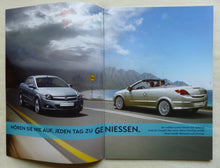 Lade das Bild in den Galerie-Viewer, Opel Astra TwinTop Cabrio MJ 2007 - Prospekt Brochure 06.2006
