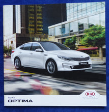 Lade das Bild in den Galerie-Viewer, Kia Optima Sedan MJ 2016 - Prospekt Brochure 02.2016 Schweden
