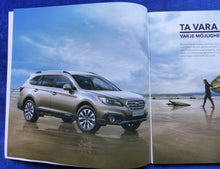 Lade das Bild in den Galerie-Viewer, Subaru Outback MJ 2016 - Prospekt Brochure 03.2016 Schweden schwedisch
