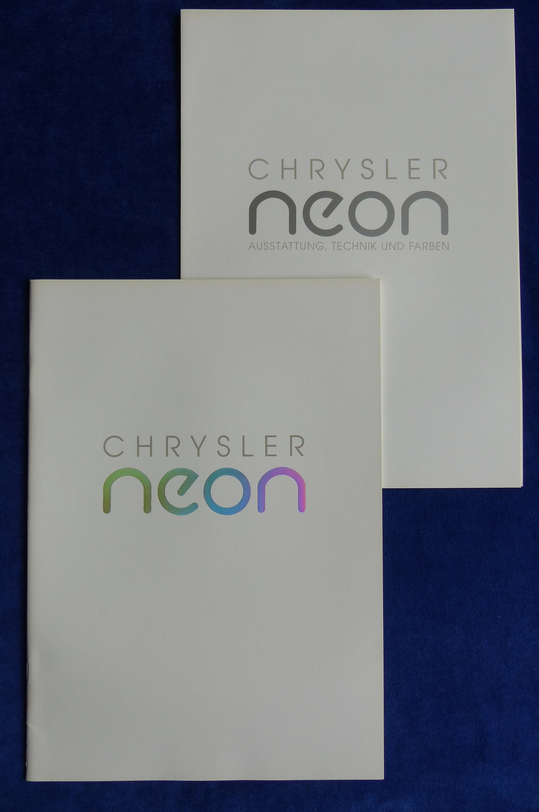 Chrysler Neon MJ 1995 - Prospekt Brochure + Daten & Ausstattungen 09.1994