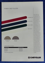 Lade das Bild in den Galerie-Viewer, Chrysler Neon - Daten &amp; Ausstattungen MJ 1995 - Prospekt Brochure 09.1994
