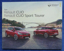Lade das Bild in den Galerie-Viewer, Renault Clio &amp; Clio Sport Tourer MJ 2017 - Prospekt Brochure 08.2016 Schweden
