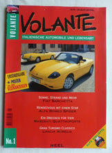 Lade das Bild in den Galerie-Viewer, Volante Magazin Nr.1 3/1995 - italienische Autos Fiat Alfa Maserati Lancia Lambo

