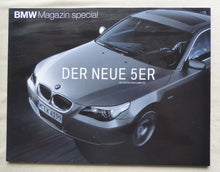 Lade das Bild in den Galerie-Viewer, BMW Magazin Special 2003 - die neue 5er Limousine Typ E60
