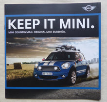 Lade das Bild in den Galerie-Viewer, Mini Countryman John Cooper Works Zubehör MJ 2013 - Prospekt Brochure 08.2012
