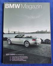 Lade das Bild in den Galerie-Viewer, BMW Magazin 1/2004 - BMW 6er Cabrio 645Ci X5 4.8is M5 7er 3er X3 Williams F1
