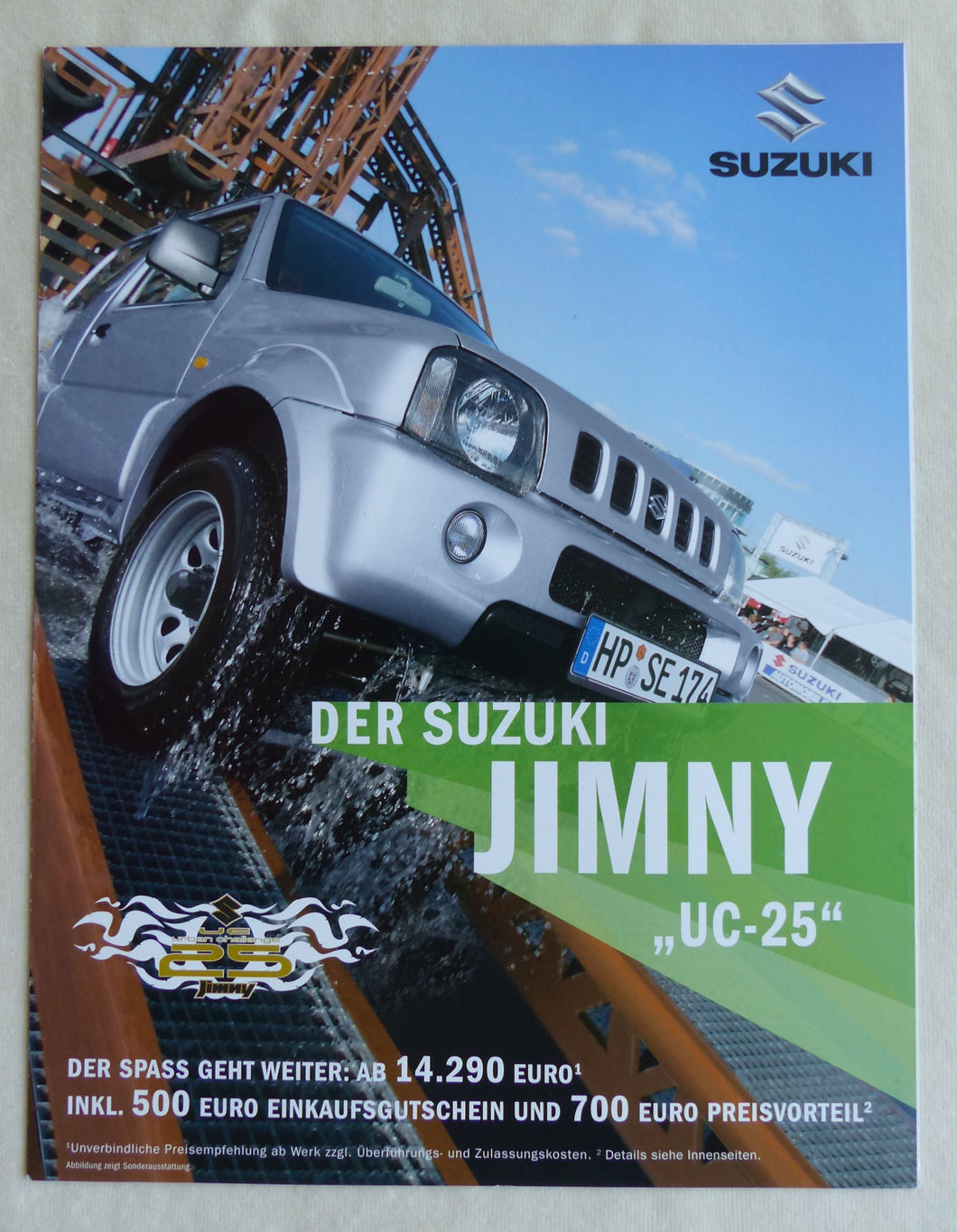 Suzuki Jimny UC-25 Sondermodell MJ 2005 - Prospekt Brochure 09.2004
