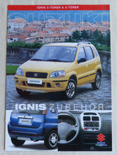 Lade das Bild in den Galerie-Viewer, Suzuki Ignis Zubehör MJ 2001 - Prospekt Brochure 10.2000
