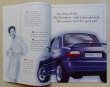 Lade das Bild in den Galerie-Viewer, Suzuki Vitara X-90 MJ 1996 - Prospekt Brochure + Preisliste 02.1996
