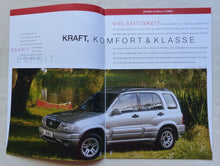 Lade das Bild in den Galerie-Viewer, Suzuki Grand Vitara 5-Türer MJ 2002 - Prospekt Brochure 02.2002
