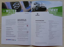Lade das Bild in den Galerie-Viewer, Suzuki Jimny 1.5 DDiS Turbo Diesel MJ 2005 - Prospekt Brochure 06.2004
