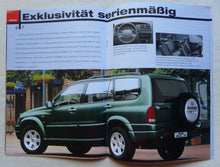 Lade das Bild in den Galerie-Viewer, Suzuki Grand Vitara XL-7 MJ 2003 - Prospekt Brochure 08.2002
