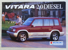 Lade das Bild in den Galerie-Viewer, Suzuki Vitara 5-Türer 2.0 Diesel MJ 1996 - Prospekt Brochure 1995
