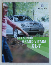 Lade das Bild in den Galerie-Viewer, Suzuki Grand Vitara XL-7 MJ 2005 - Prospekt Brochure 09.2004
