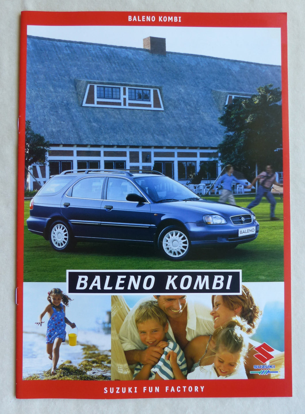 Suzuki Baleno Kombi MJ 2000 - Prospekt Brochure 09.1999