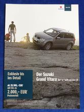 Lade das Bild in den Galerie-Viewer, Suzuki Grand Vitara Limited Sondermodell MJ 2009 - Prospekt Brochure 04.2008
