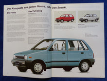 Lade das Bild in den Galerie-Viewer, Suzuki Alto C - Prospekt Brochure 1989
