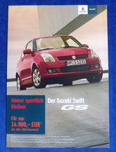 Lade das Bild in den Galerie-Viewer, Suzuki Swift GS Sondermodell MJ 2009 - Prospekt Brochure 03.2009

