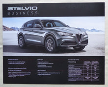 Lade das Bild in den Galerie-Viewer, Alfa Romeo Stelvio Business &amp; Executive - Prospekt Brochure 2017
