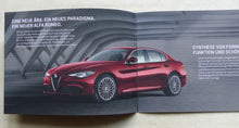 Lade das Bild in den Galerie-Viewer, Alfa Romeo Giulia - Preview Prospekt Brochure 2016
