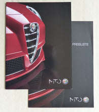 Lade das Bild in den Galerie-Viewer, Alfa Romeo MiTo MJ 2015 - Prospekt Brochure + Preisliste 07.2014
