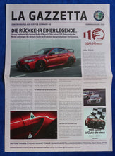 Lade das Bild in den Galerie-Viewer, Alfa Romeo La Gazzetta Sonderausgabe 2020 - Giulia GTAStelvio Tonale Giulietta
